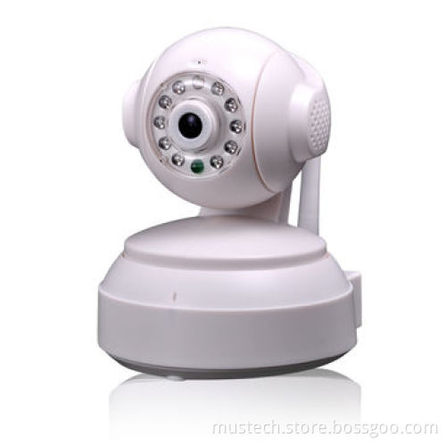 Easy to Install p2p WiFi 0.3-megapixel CMOS IP Network Camera